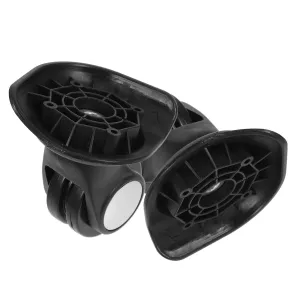 PRETYZOOM 1 Pair Replacement Caster Wheels for Luggage Swivel Wheels for Suitcases Travel Bags and Trolleys Smooth Rolling Experience for Upgrading