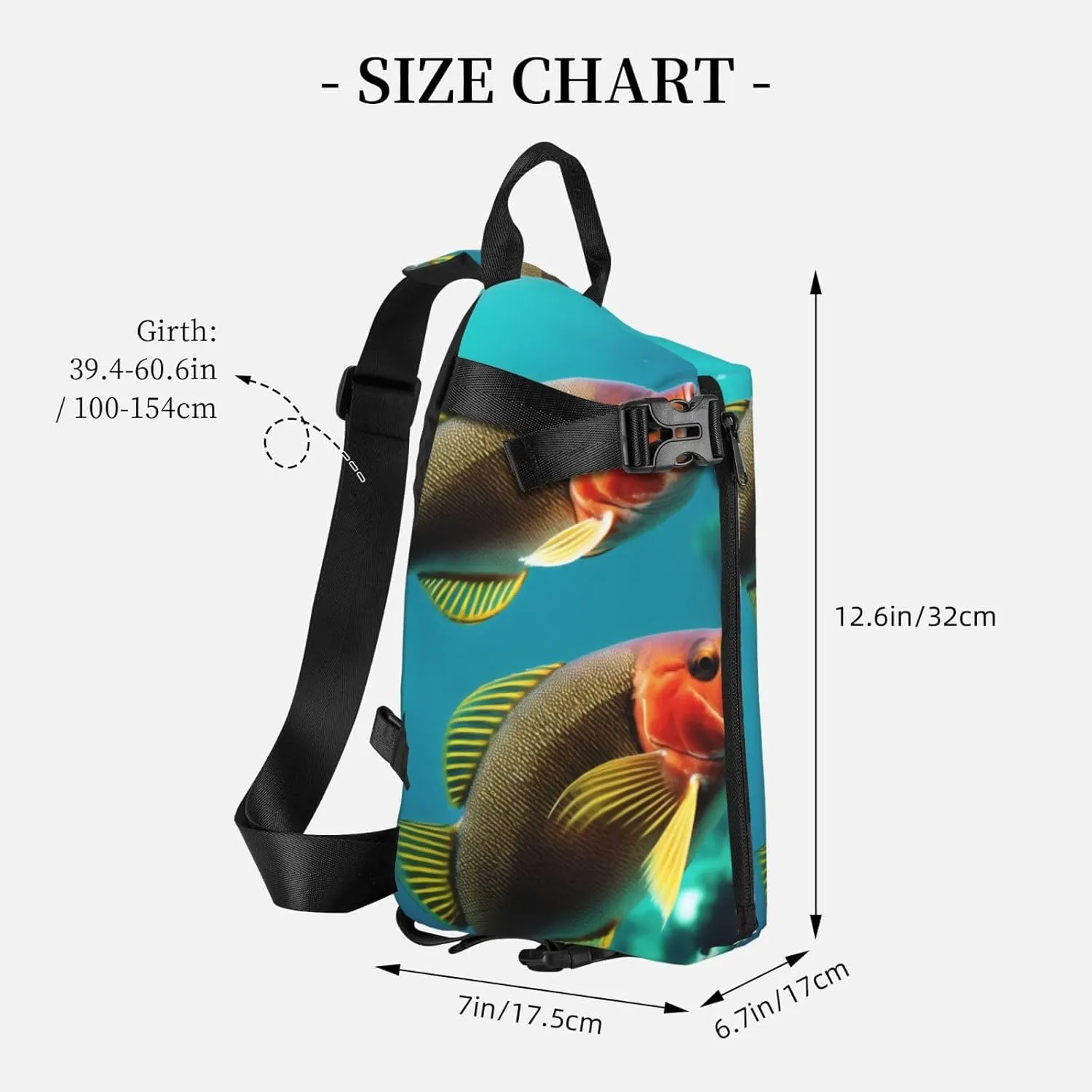 Print Flowers Sling Bags Crossbody Sling Backpack Travel Hiking Daypack Chest Bag For Man And Women