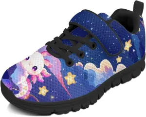 Print Shoes for Kids Boys Cute Shoes for Running Walking Slip On Shoes