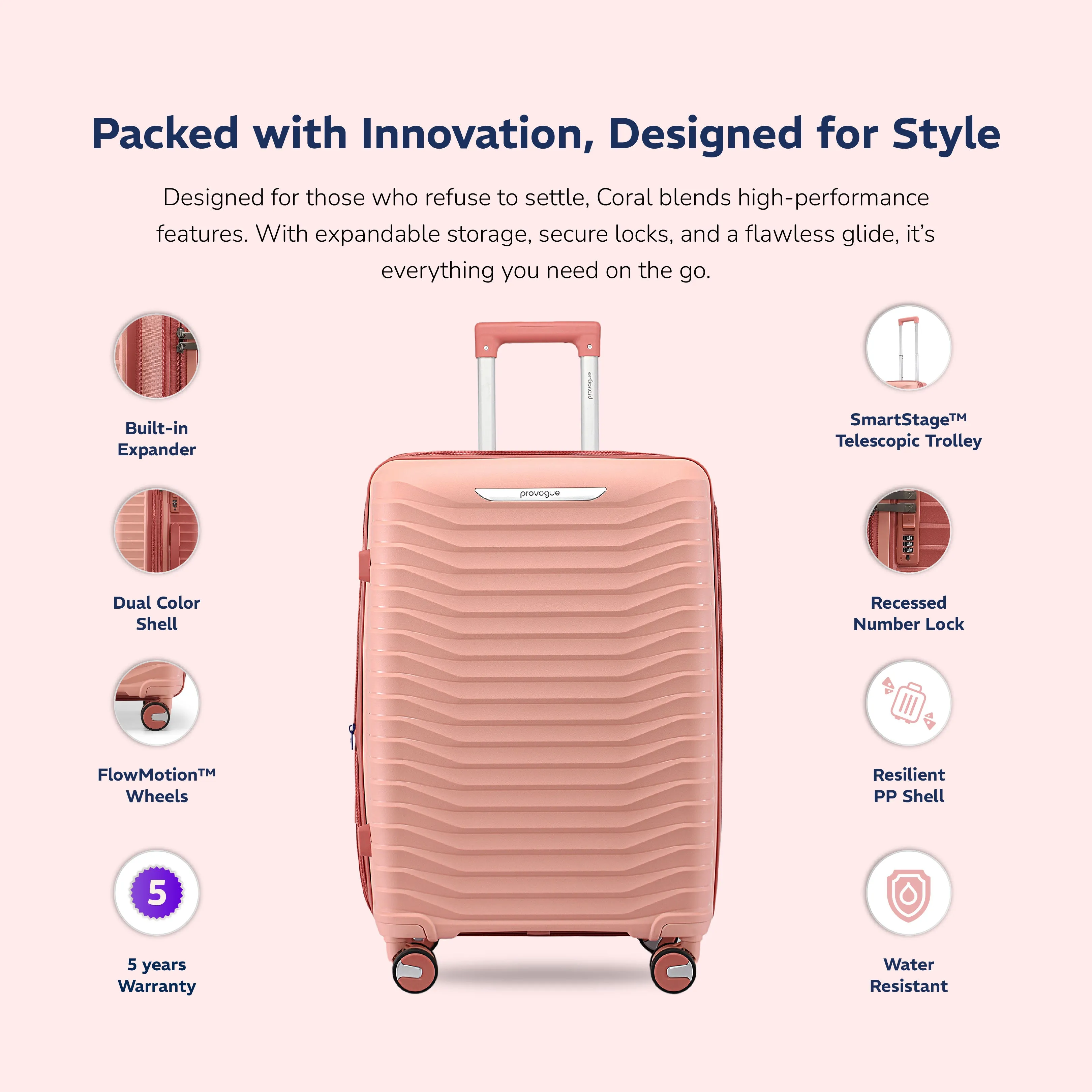 Provogue Coral set of 2