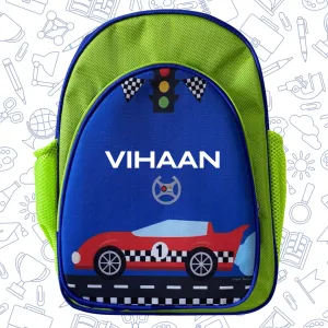 Race Car Backpack