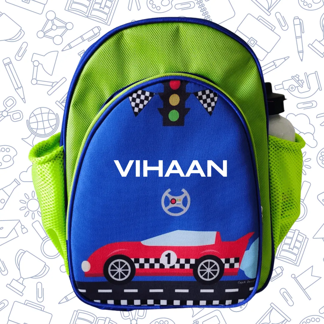 Race Car Backpack