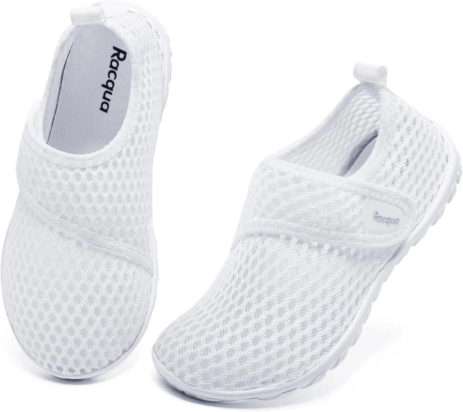 Racqua Boy's Girl's Kids Water Shoes Barefoot Swim Quick Dry Lightweight Sport Aqua Shoes(Little Kid/Big Kid)