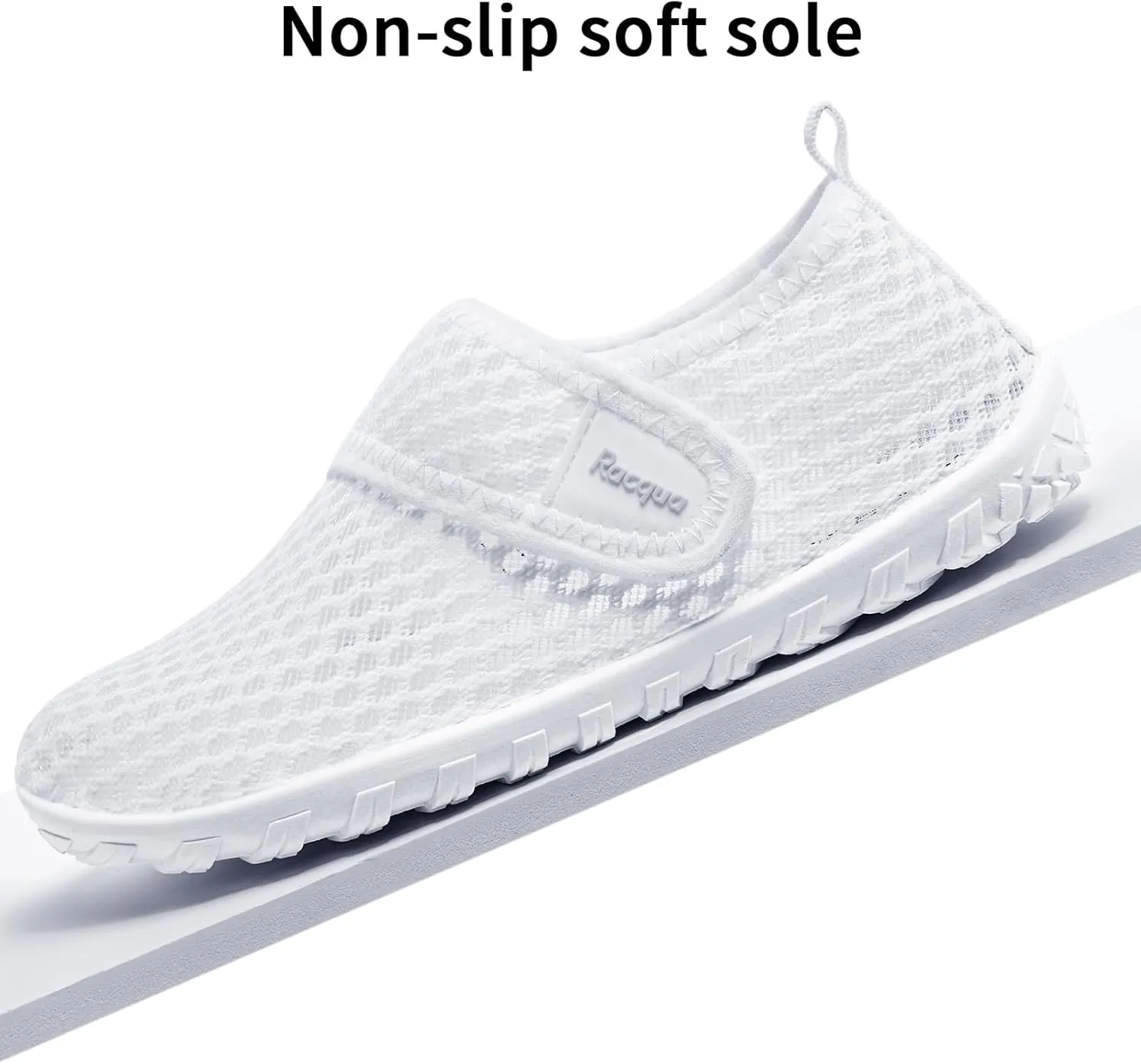 Racqua Boy's Girl's Kids Water Shoes Barefoot Swim Quick Dry Lightweight Sport Aqua Shoes(Little Kid/Big Kid)