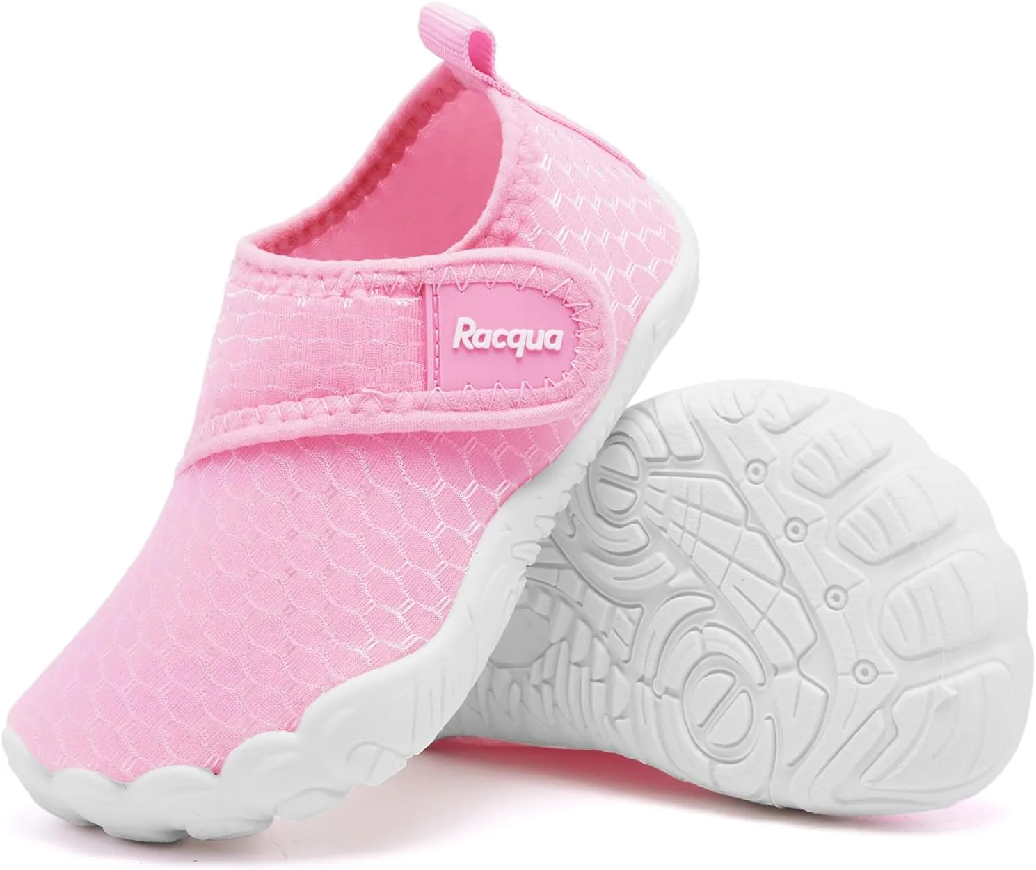 Racqua Boys Toddler Baby Water Shoes Girls Non-Slip Beach Outdoor Sports Breathable Water Shoes Quick Dry Lightweight Swim Pool Aqua Shoes(Baby/Toddler)