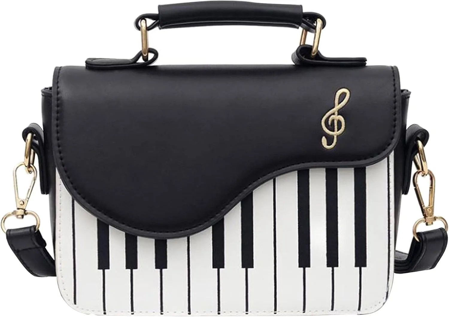 Reberomantic Women's Shirt Shape Crossbody Bag Punk Style Evening Handbag Purse Lapel Collar Satchel Bag