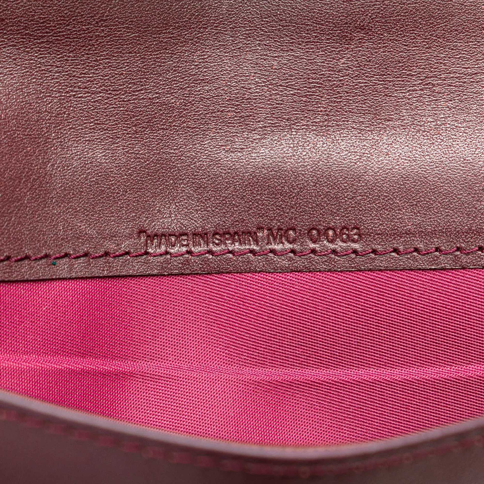 Red Dior Diorissimo Trotter Canvas Long Wallet