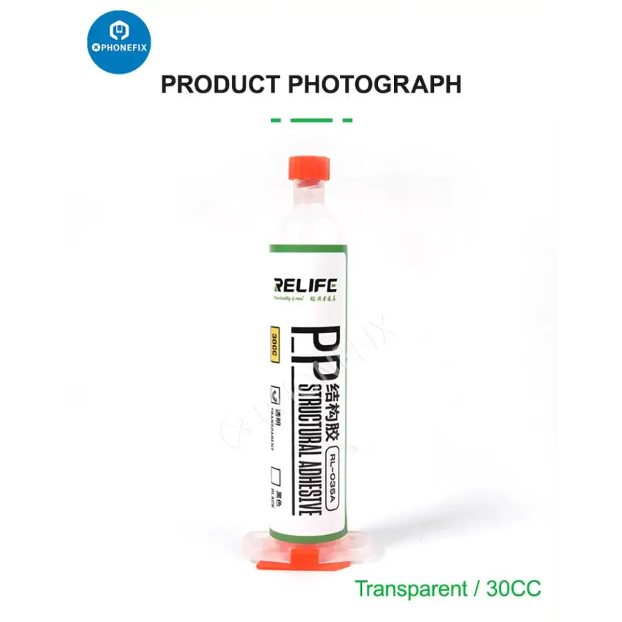 RELIFE RL-035A PP Structural Adhesive 10CC 30CC