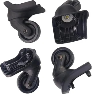 Replacement Luggage Wheels for Suitcases Repair, Set of 4, Luggage Spinner Wheel Replacement Repair Casters for Travel Customs Trolley Bag
