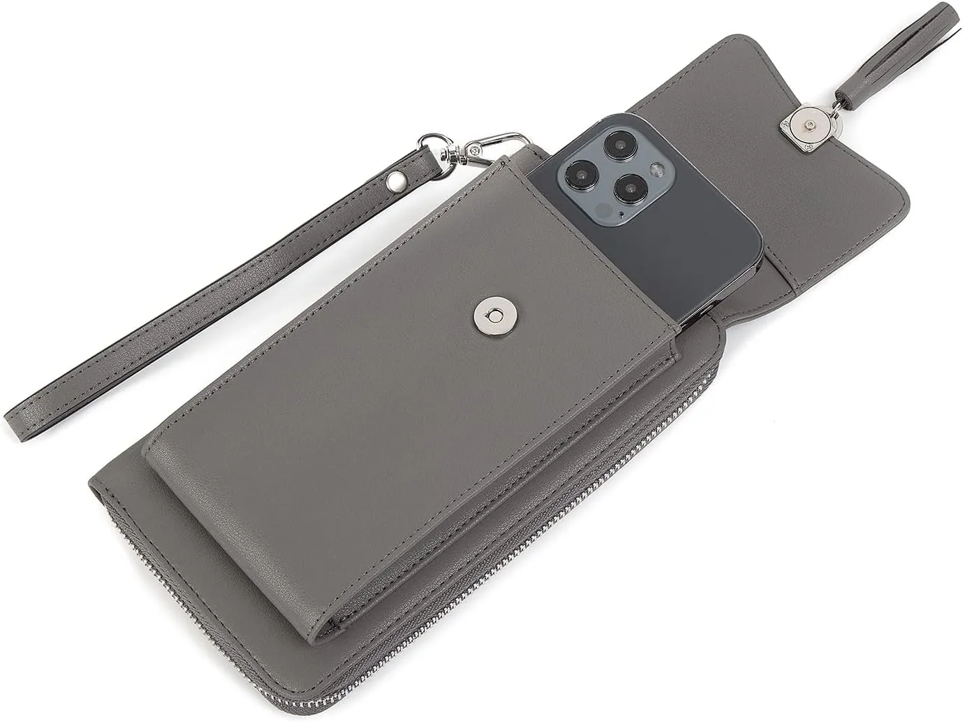 Rfid Blocking Small Crossbody Phone Bag Purse for Women Wristlet Wallet Handbag with Credit Card Slots