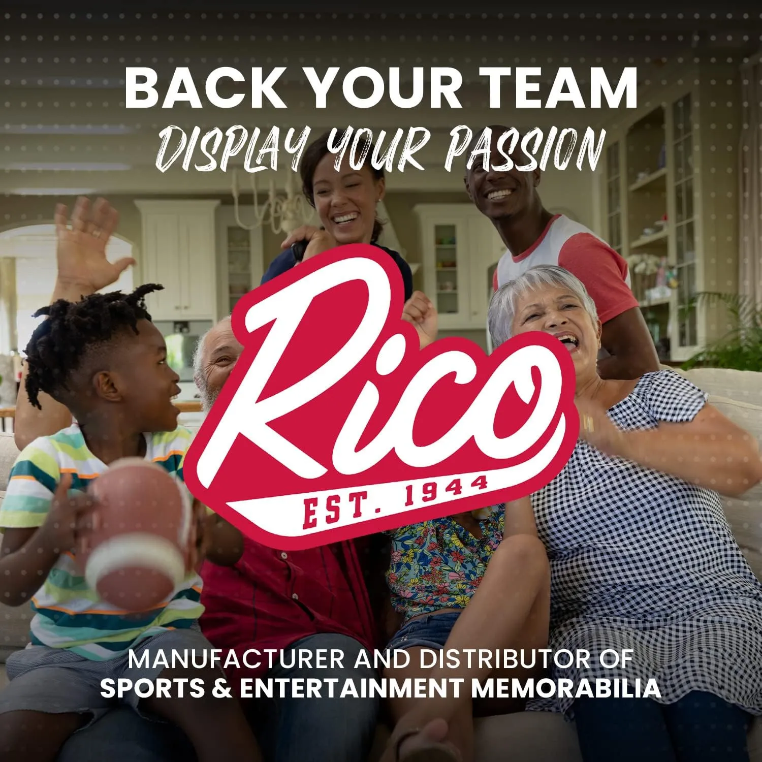 Rico Industries NCAA unisex-adult Modern