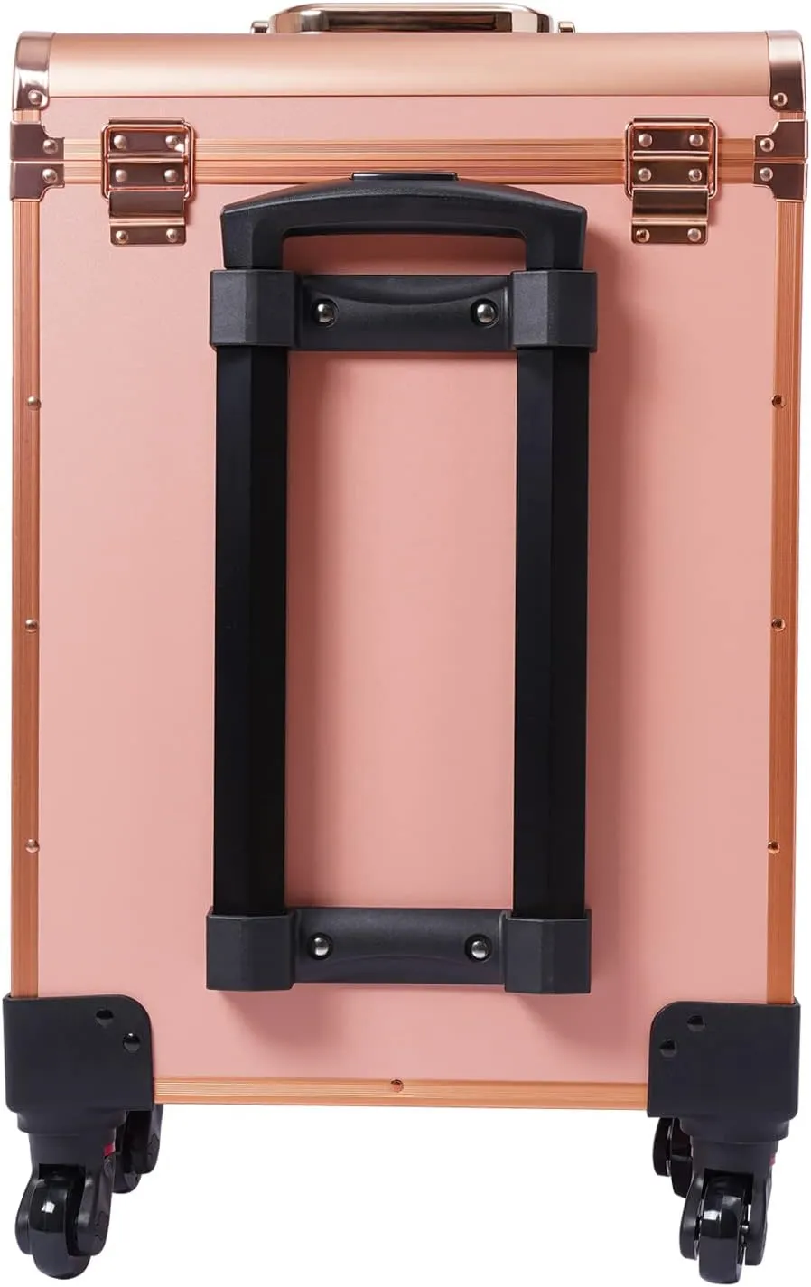 Rolling Makeup Case, Professional Makeup Trolley with Wheels, Manicure Storage Organizer, Traveling Trunk with Drawer for Studio/Esthetician/Manicurist Barber/Cosmetologist