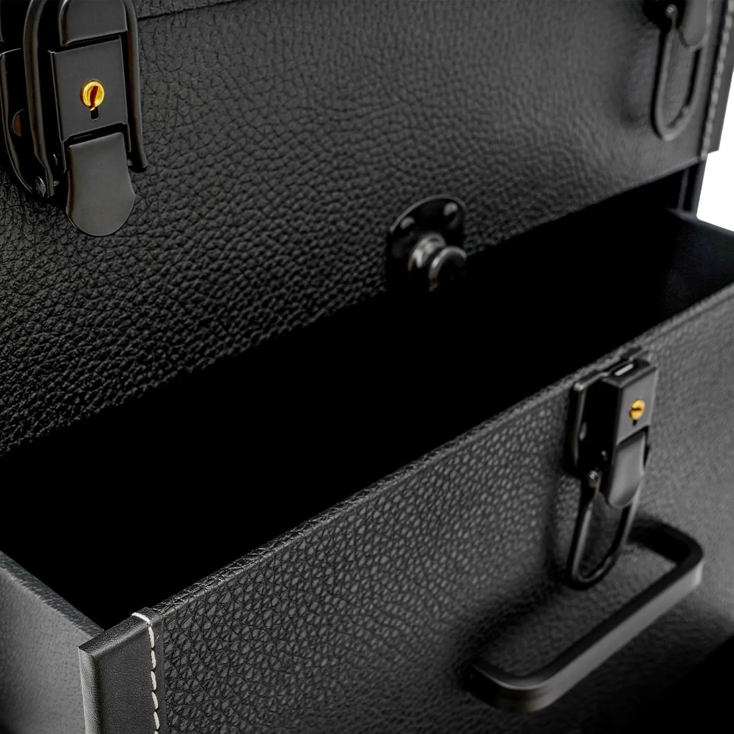 Rolling Makeup Case with Drawers & 4 Wheel, Cosmetic Trolley, Portable Beauty/Nail/Hair Styling Travel Cart, Manicure Storage Case (Black)