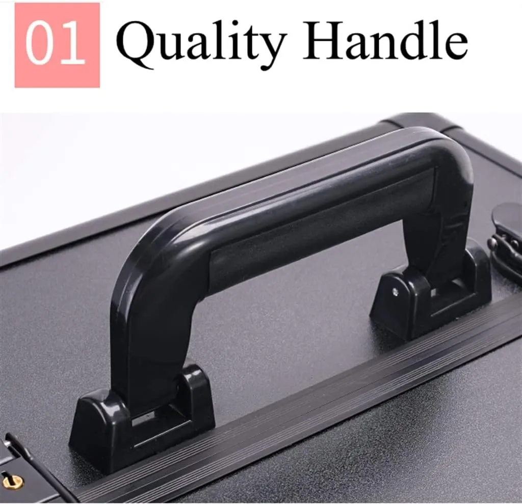 Rolling Nail Box Wheeled Nail Art Storage Box Polish Organizer Rolling Makeup Trolley Cosmetics Suitcase(D)