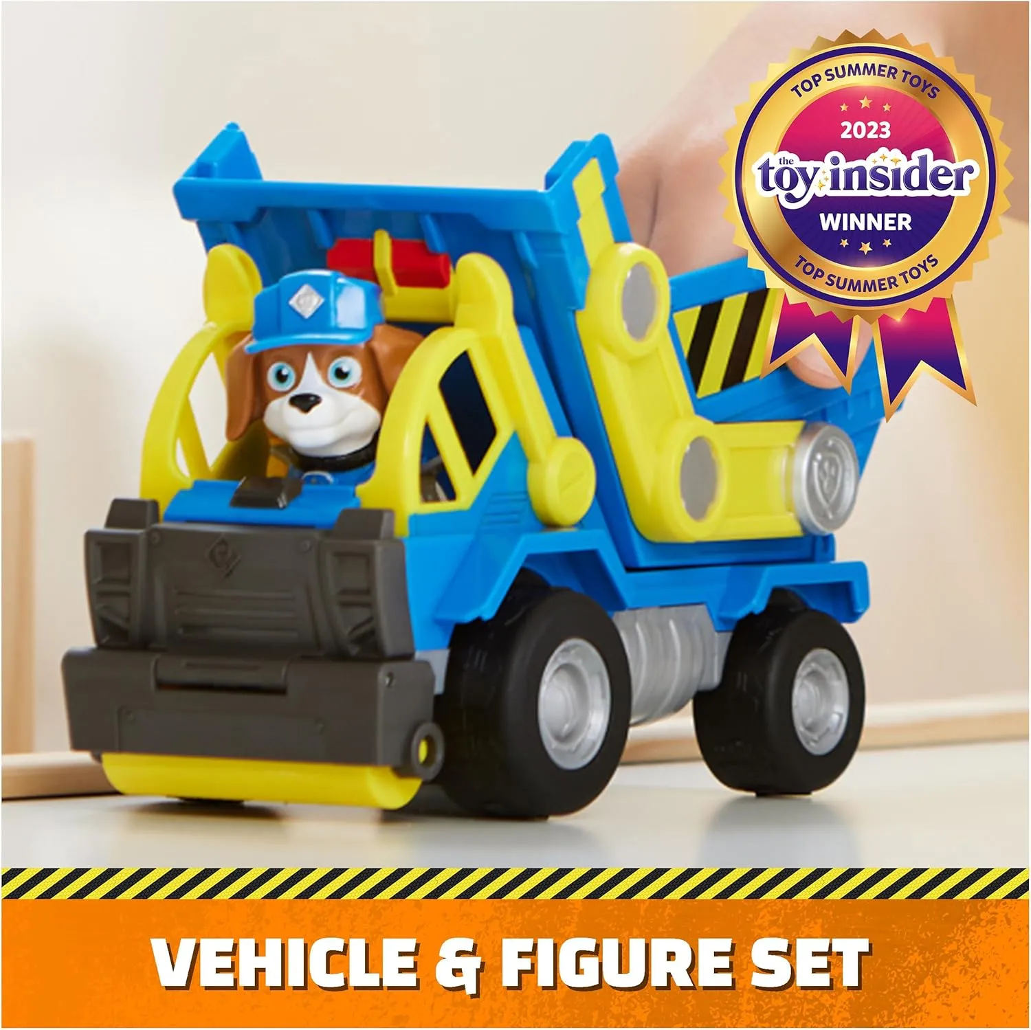 Ruben & Compagnie – Benji Toy – Collectable Paw Patrol Car Figurine – Cartoon Adventures Constructions – Paw Patrol Toy – Children's Car – Children's Toy 3 Years and Above