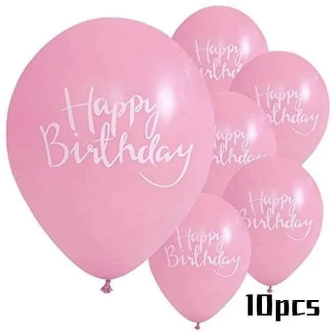 Rynx | Pink Unicorn Party Napkin Paper Hat Plate Cup Tablecloth Balloons 1st Birthday Decoration Kids Party Favor Materials