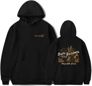 Sam Barber Merch Million Eyes Hoodies Long Sleeve Unisex Style Cool Sweatshirt Country Music Style Clothes