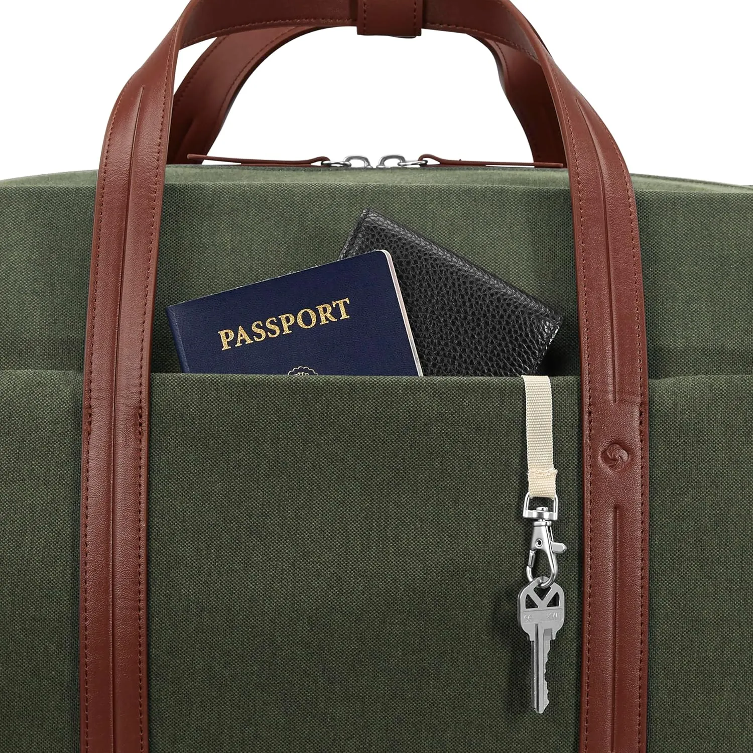 Samsonite Virtuosa Travel Duffel with Wheels, Pine Green