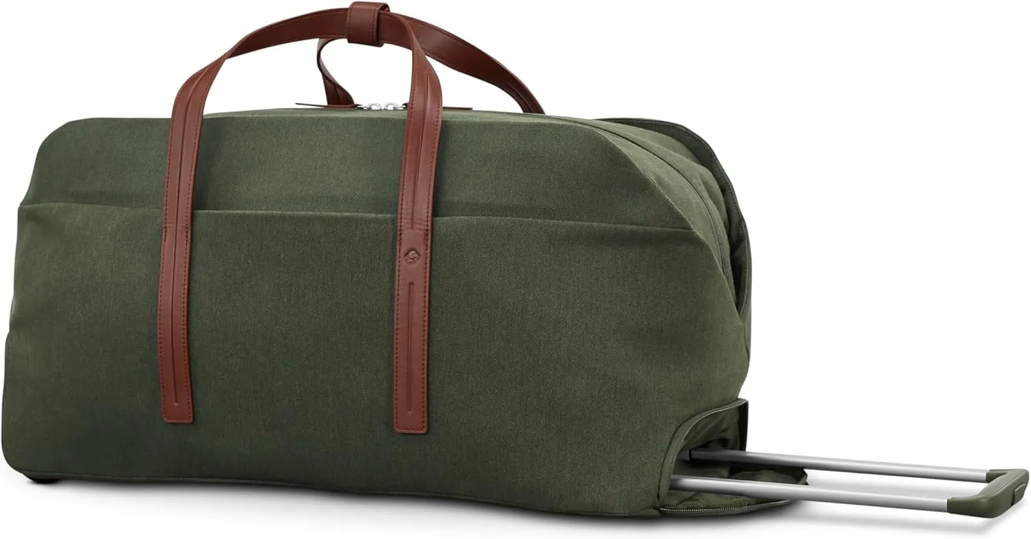Samsonite Virtuosa Travel Duffel with Wheels, Pine Green