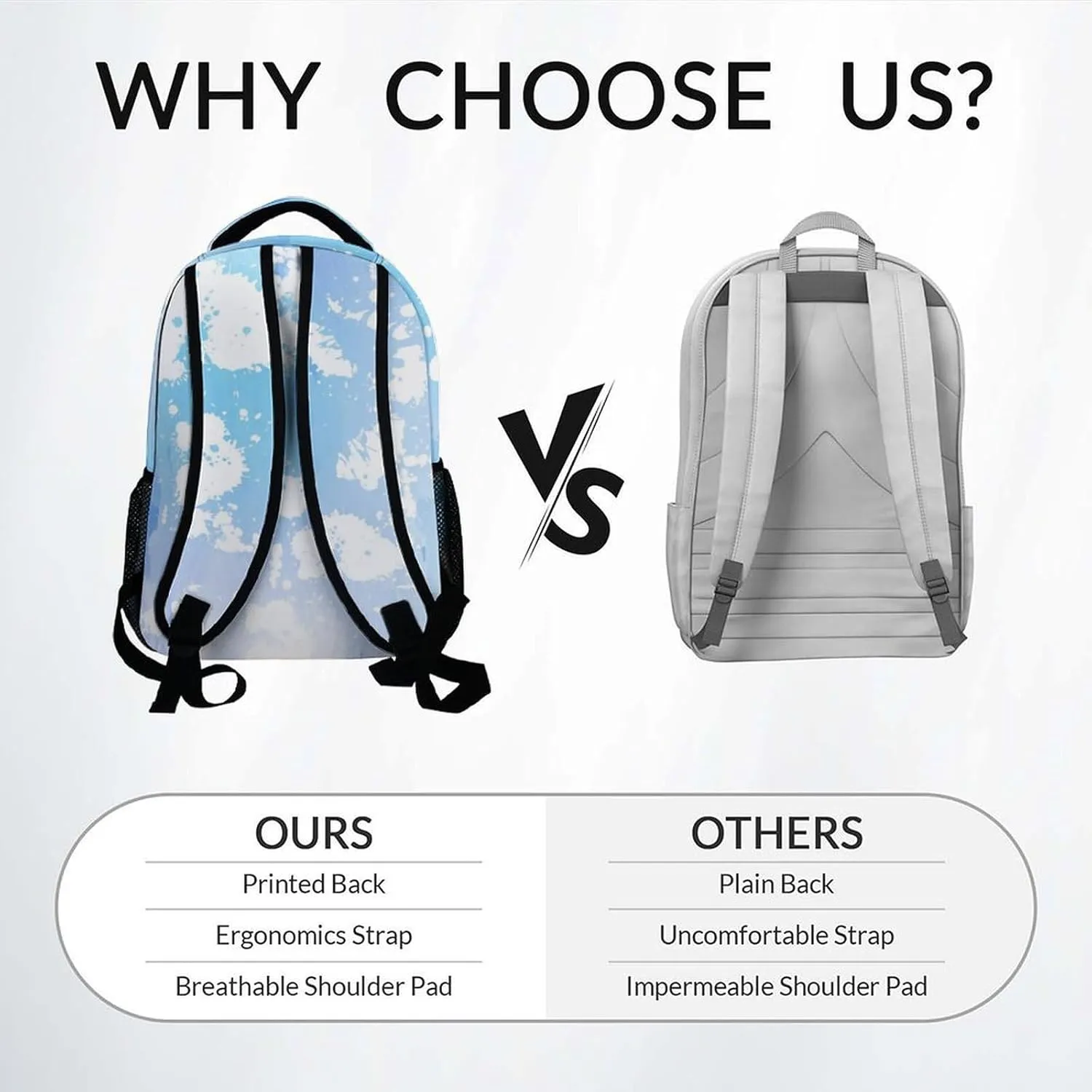 School Backpack for Girls - Custom Volleyball Bookbag - Lightweight Durable Large Capacity - 17 Inch Blue Kid Backpack for School, Travel and Camp