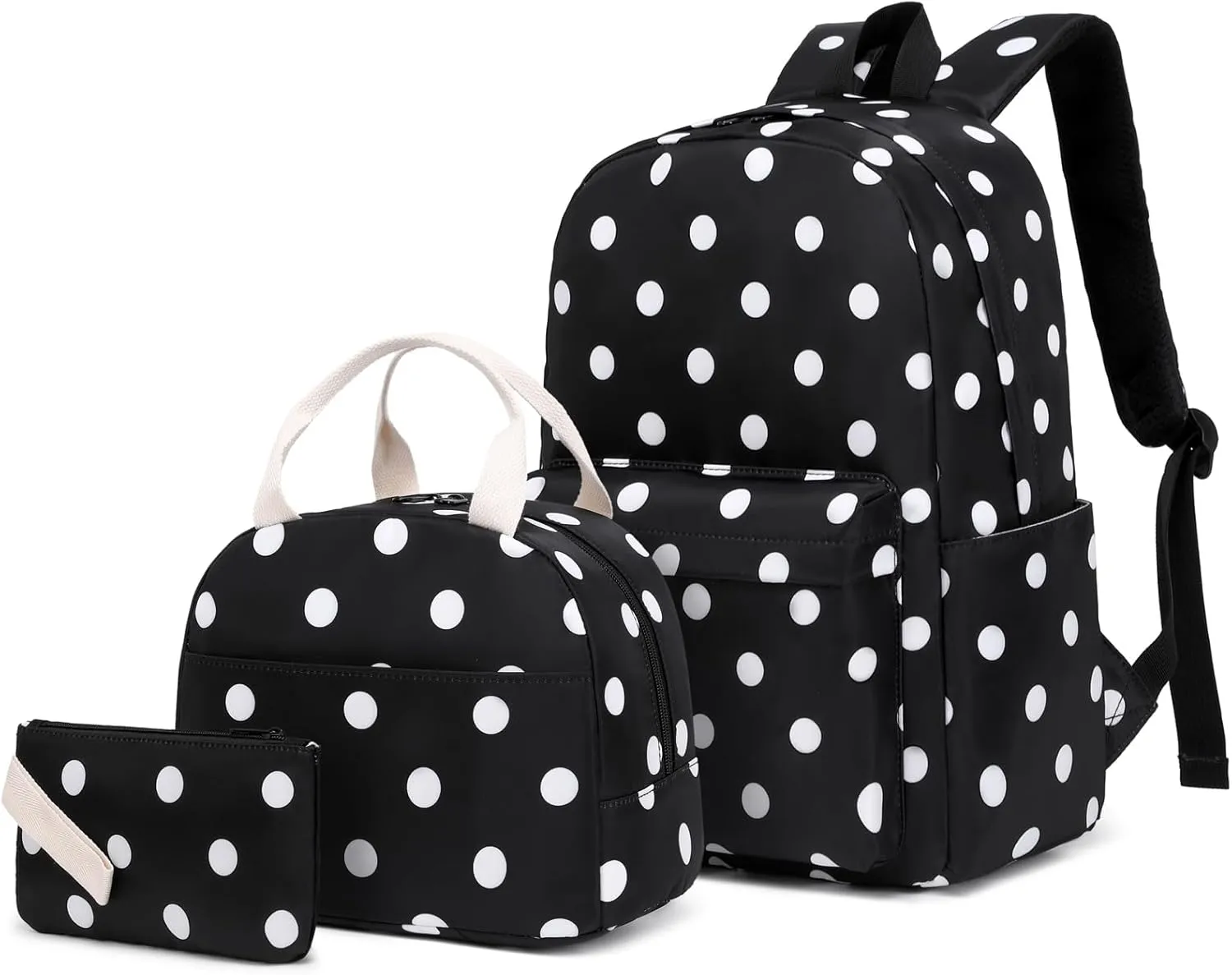 School Backpack for Girls, Kids Teens School Bags Bookbags Set with Lunch Bag Pencil Bag