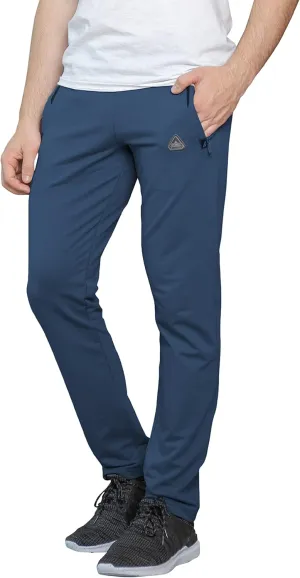 SCR 30/33/36 Inseam Mens Sweatpants with Pockets Tapered Joggers Men Slim Fit Open Bottom Pants Tall, Extra Long