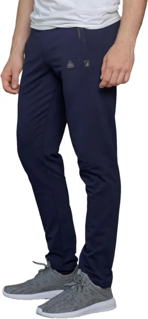 SCR 30/33/36 Inseam Mens Sweatpants with Pockets Tapered Joggers Men Slim Fit Open Bottom Pants Tall, Extra Long
