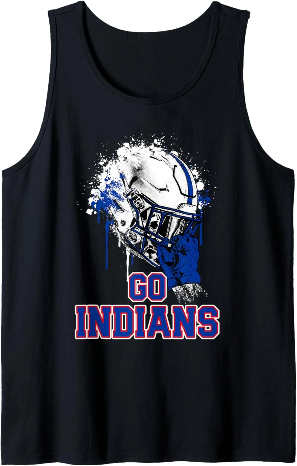 Seneca Indians Rising Helmet GO! Tank Top