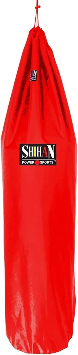 SHIHAN Power Sports Boxing Bag Cover Waterproof RED 5-6ft x 24inch Diameter Large Bag Punch Bag Outdoor Protection for Your Boxing Bag Ideal for freestanding Strike Bags