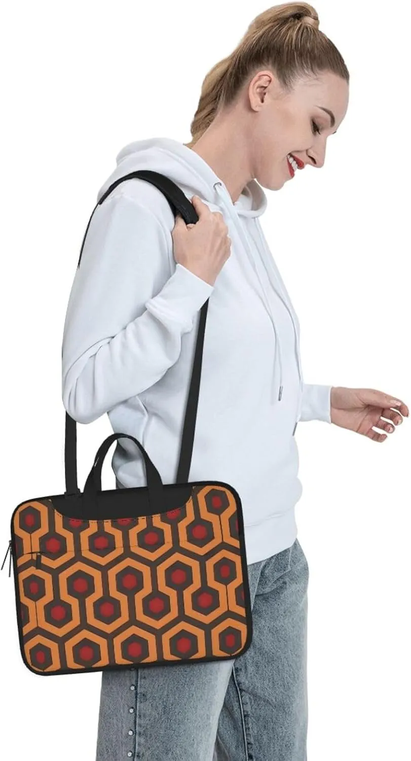 Shining Overlook Prints Laptop Bag - with Soft Interior, Multiple Pockets - Ideal for Men, Travel and Business