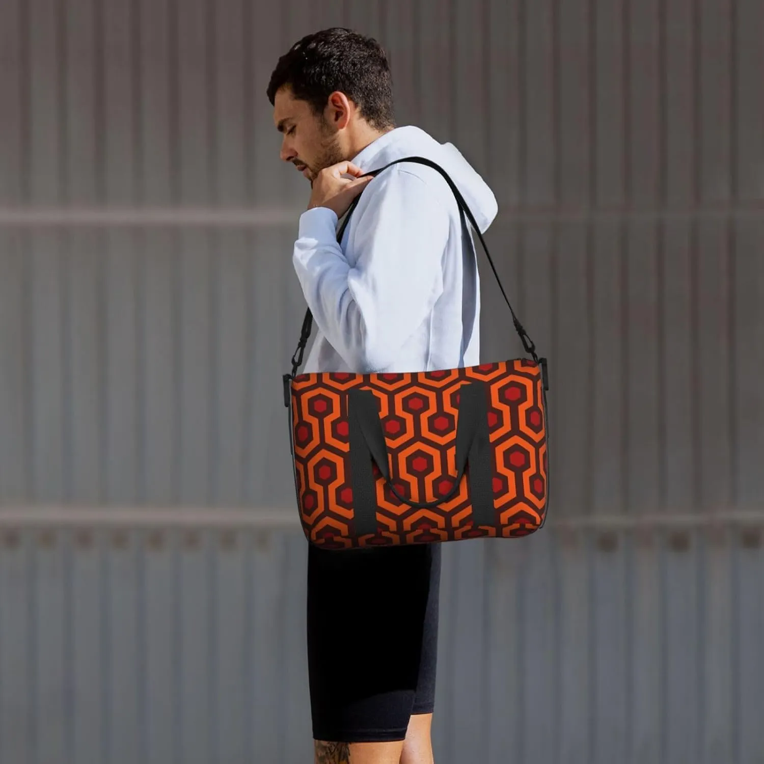 Shining Overlook Travel Duffel Bag Carry On Tote Bags For Men,Weekender Overnight Bag,Sports Tote Gym Bag