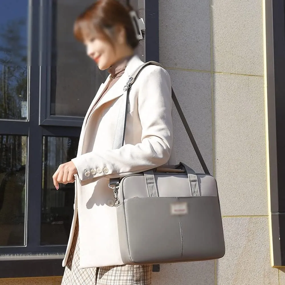 Shockproof laptop bags 13.3 14 15 15.6 inches portable backpacks for men and women (Gray-15.6-16inch)
