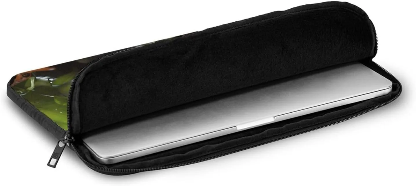 Shockproof Portable Laptop Sleeve Bag 15 inch - for Men and Women Business Travel, School, and Office Use Spiny Lizards Pattern