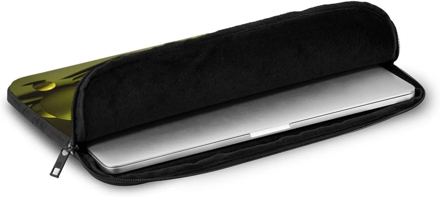 Shockproof Portable Laptop Sleeve Bag 15 inch - for Men and Women Business Travel, School, and Office Use Tennis Diagram Prints