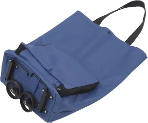 Shopping Cart with Wheels Large Capacity Grocery Trolley Bag Portable Folding Shopping Pouch for Groceries and Laundry Versatile Storage