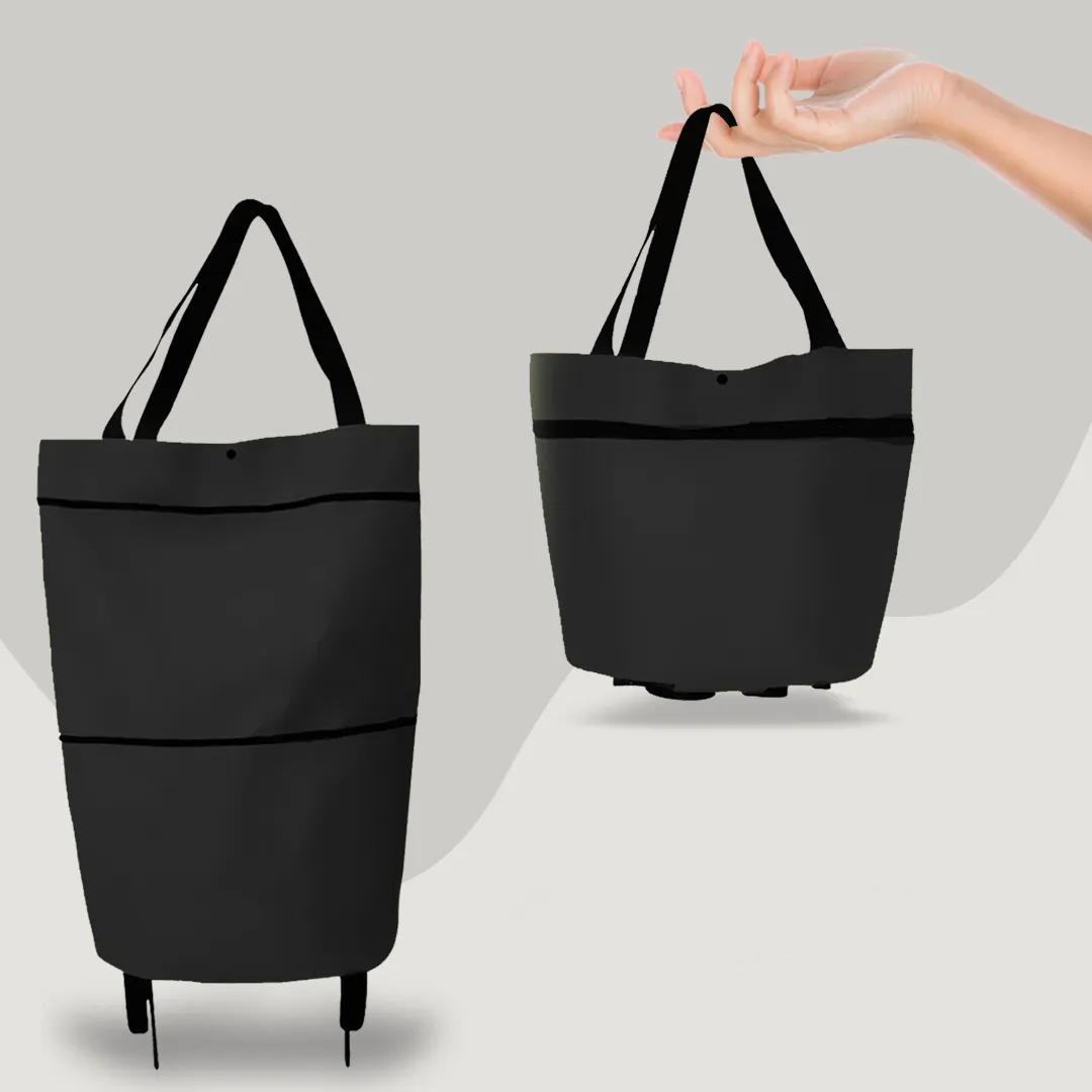 ShoppingCart™ - 2 in 1 foldable shopping trolley carrier bag [Last day discount]