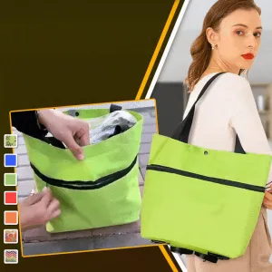 ShoppingCart™ - 2 in 1 foldable shopping trolley carrier bag [Last day discount]