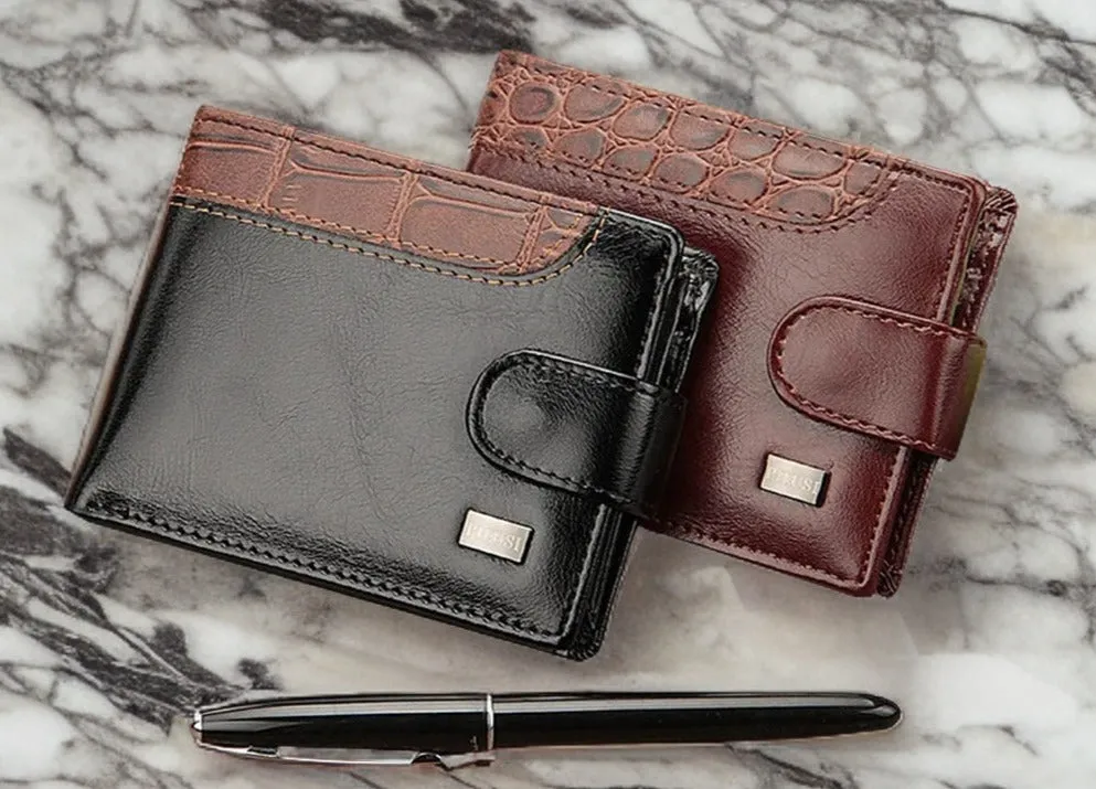 Short Leather Wallet