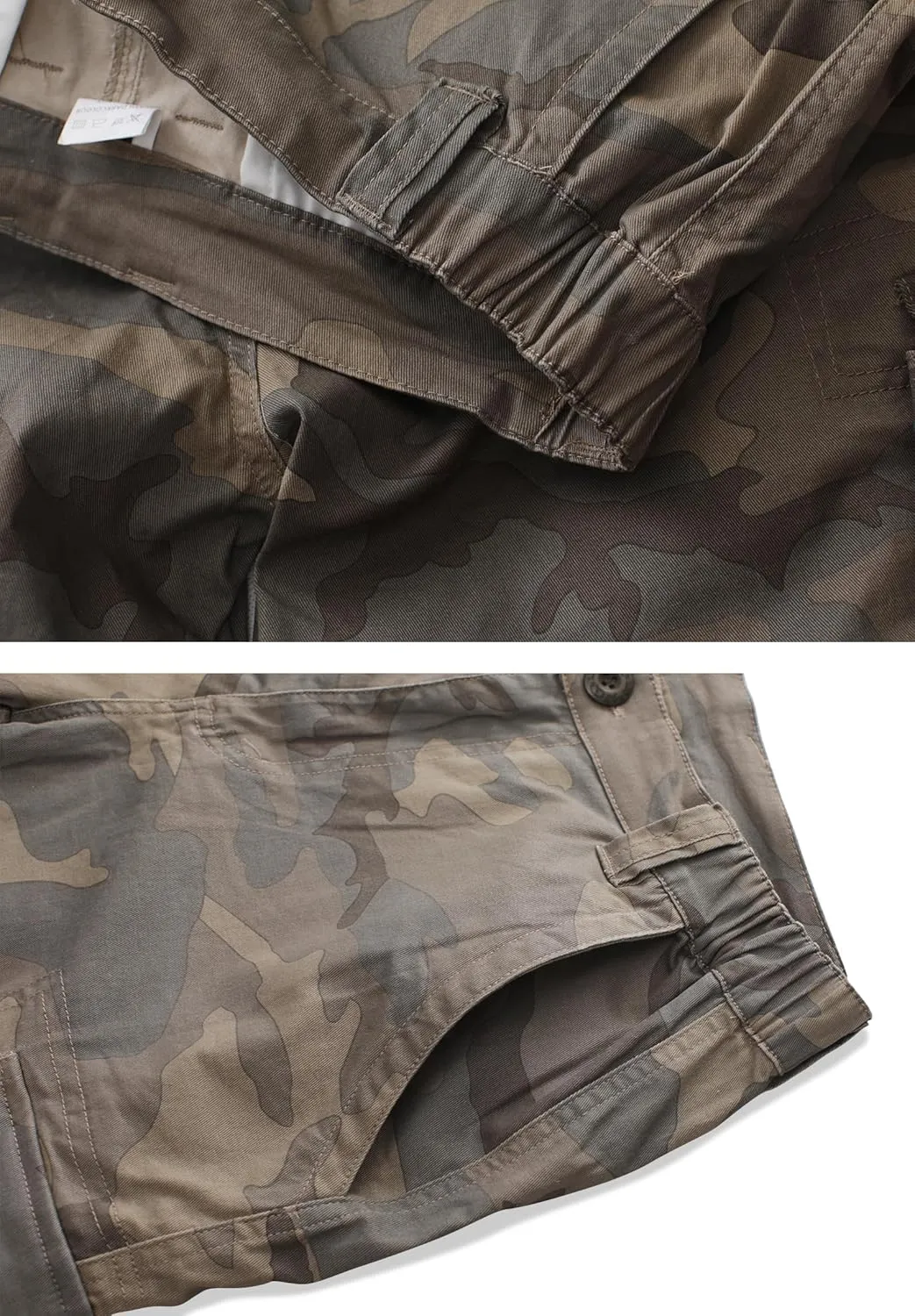 Shorts for Women Hiking Shorts Bermuda Cargo Shorts 7" Y2K Summer Camo Shorts with Pockets