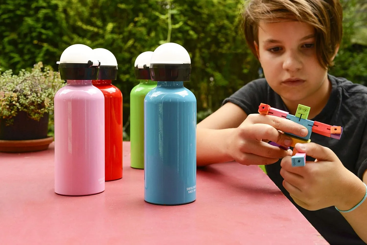 Sigg - Kids Water Bottle - KBT - Made in Switzerland - Neutral Taste - Leakproof - Lightweight - School, Sports - 14 Oz