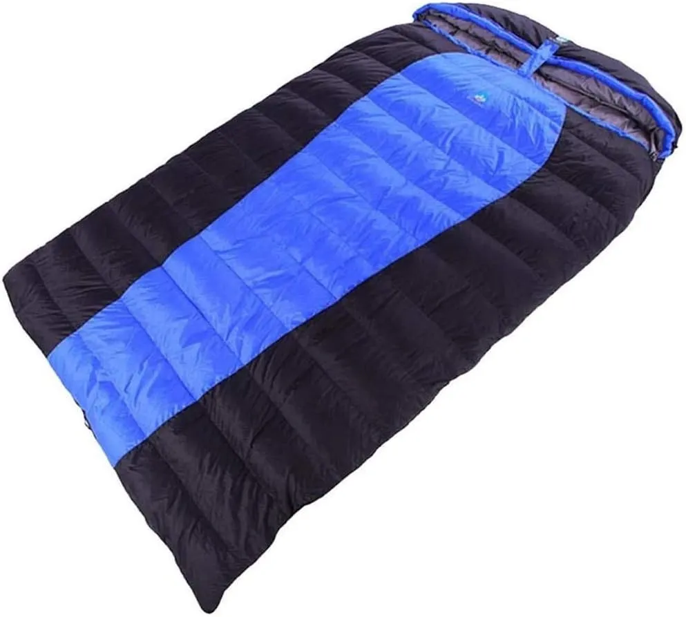 Sleeping Bag for Adults Double Queen 2 Person Sleeping Bags for Camping, Backpacking, Hiking, Bonus Carrying Bag