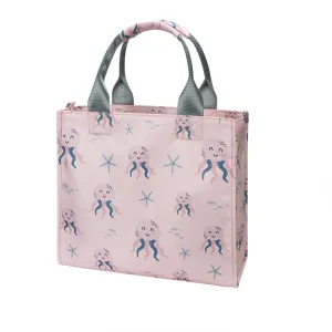 Small Diaper Bags Waterproof Travel Tote Mini Diaper Bag Multi-Function Baby Bags Crossbody Purse(Pink Octopus)