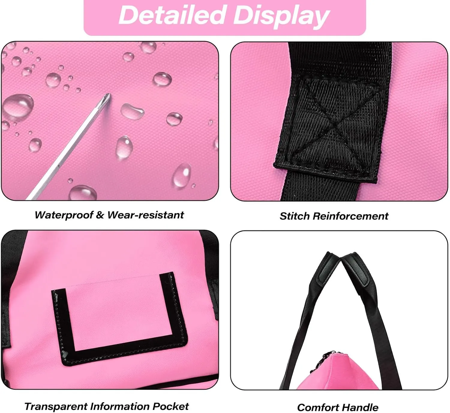 Small Gym Bag for Women, Yoga Sports Duffel Bags with Shoes Compartment & Wet Dry Pockets & Adjustable Yoga Mat Holder