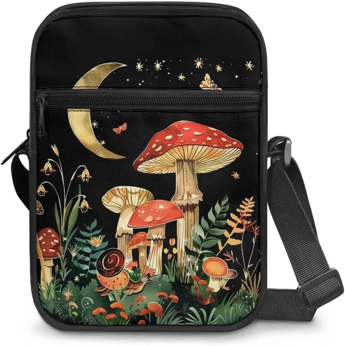 Small Messenger Bag for Men Women Wallet Purse Cell Phone Purse Shoulder Bag for Phone Passport