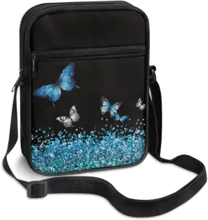 Small Messenger Bag for Men Women Wallet Purse Cell Phone Purse Unisex Shoulder Bag for Phone Passport