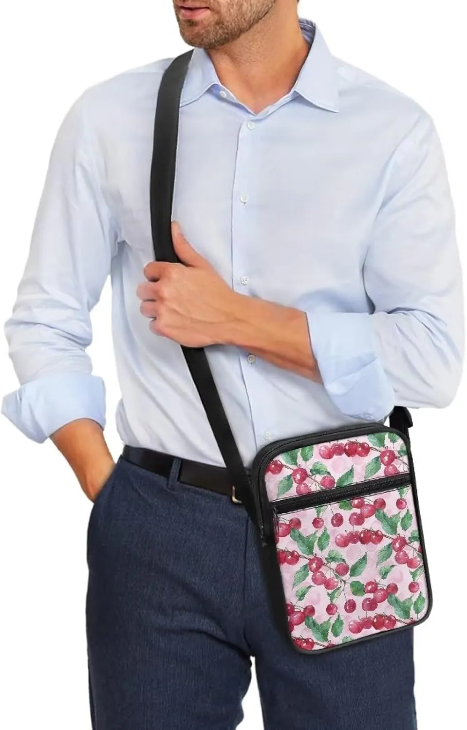 Small Messenger Bag for Men Women Wallet Purse Cell Phone Purse Unisex Shoulder Bag for Phone Passport