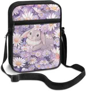 Small Messenger Bag for Men Women Wallet Purse Cell Phone Purse Unisex Shoulder Bag for Phone Passport