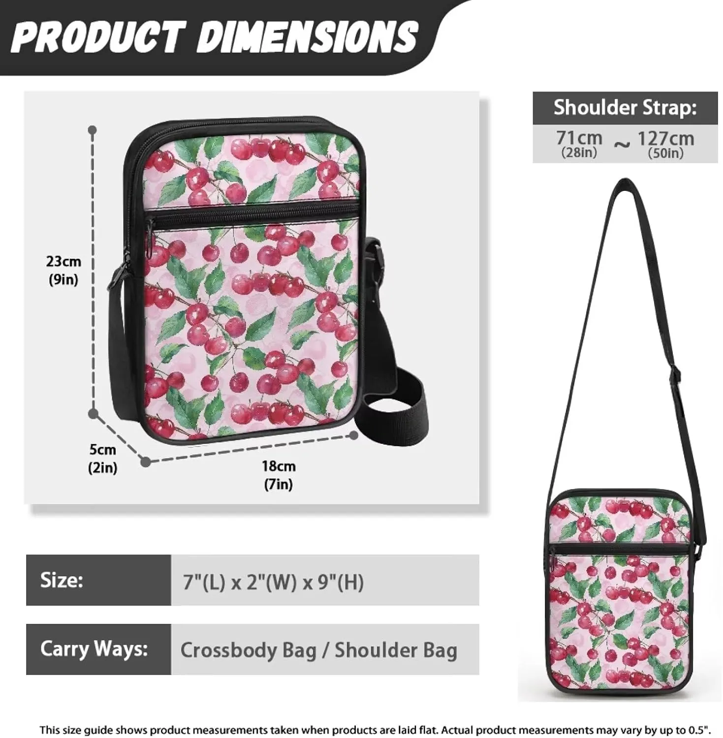 Small Messenger Bag for Men Women Wallet Purse Cell Phone Purse Unisex Shoulder Bag for Phone Passport