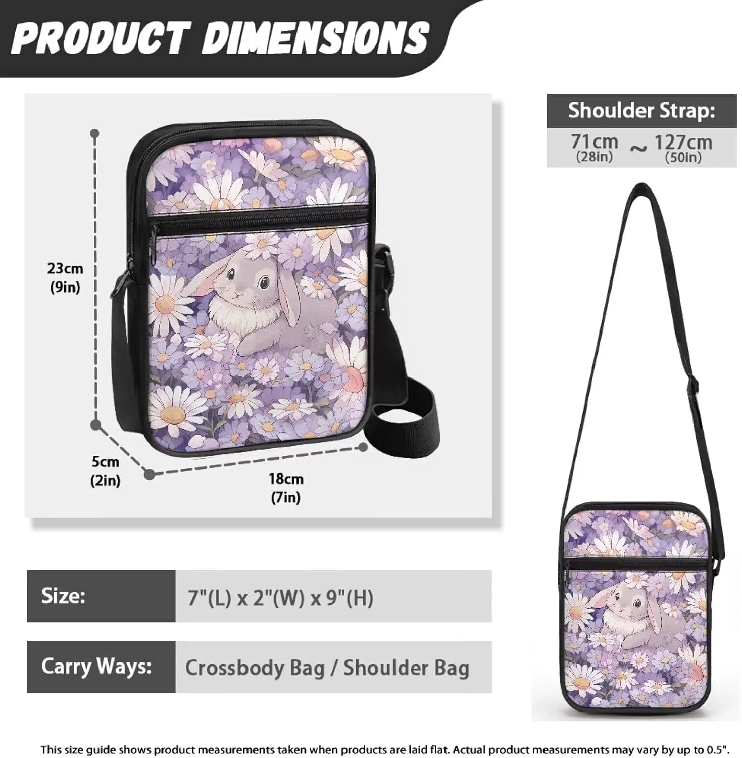Small Messenger Bag for Men Women Wallet Purse Cell Phone Purse Unisex Shoulder Bag for Phone Passport