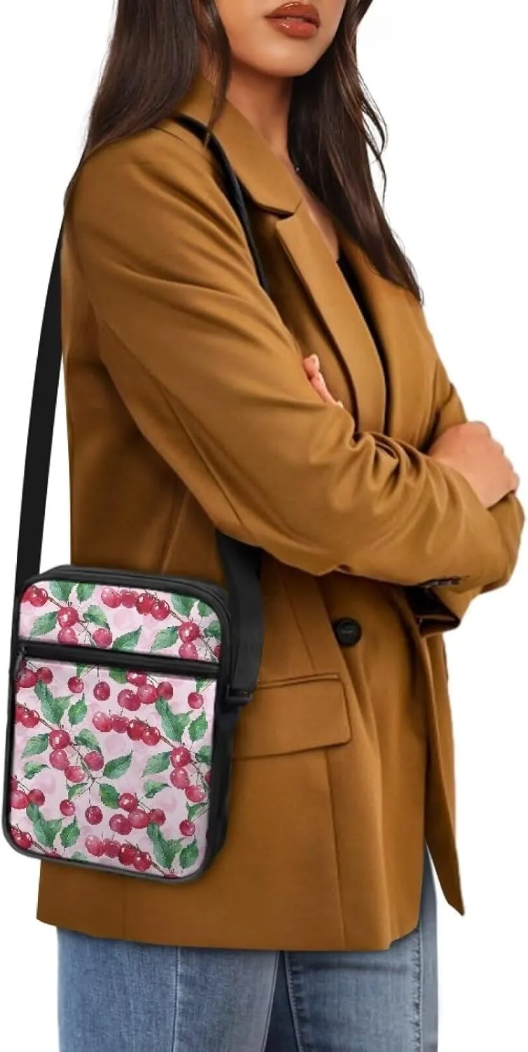 Small Messenger Bag for Men Women Wallet Purse Cell Phone Purse Unisex Shoulder Bag for Phone Passport